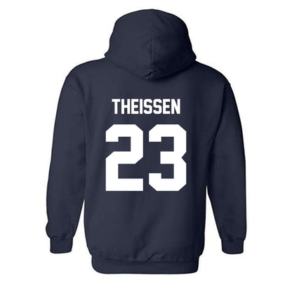 AU - NCAA Men's Ice Hockey : Carter Theissen - Classic Fashion Shersey Hooded Sweatshirt-1