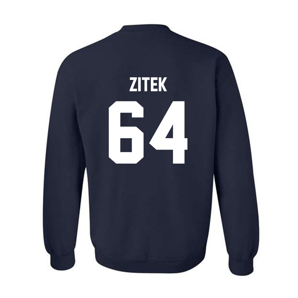 AU - NCAA Football : Jake Zitek - Classic Fashion Shersey Crewneck Sweatshirt-1