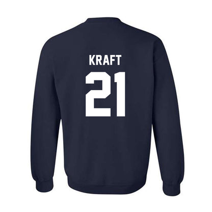 AU - NCAA Men's Basketball : Conner Kraft - Classic Fashion Shersey Crewneck Sweatshirt