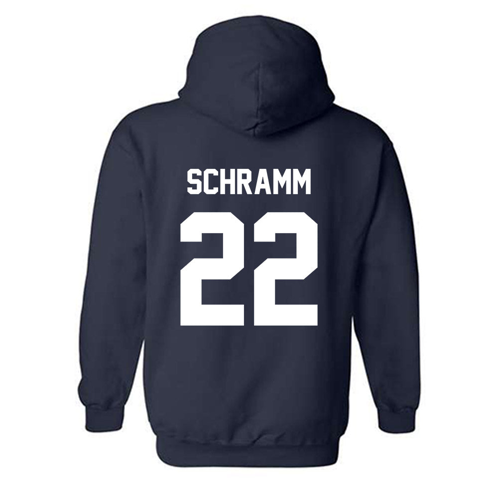 AU - NCAA Softball : Tierney Schramm - Classic Fashion Shersey Hooded Sweatshirt-1