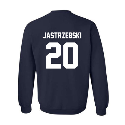 AU - NCAA Men's Ice Hockey : Jacob Jastrzebski - Classic Fashion Shersey Crewneck Sweatshirt-1