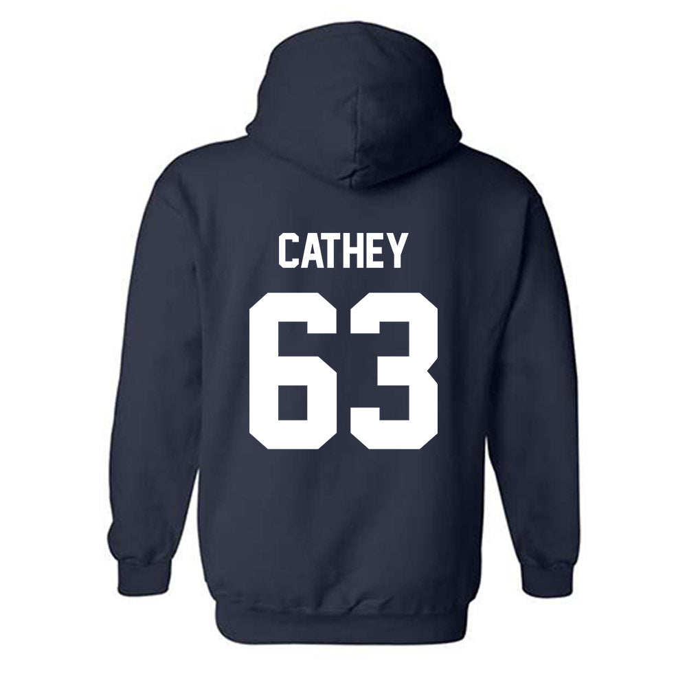 AU - NCAA Football : Jayden Cathey - Classic Fashion Shersey Hooded Sweatshirt-1