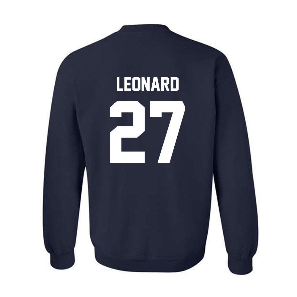 AU - NCAA Football : Logan Leonard - Classic Fashion Shersey Crewneck Sweatshirt