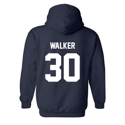 AU - NCAA Baseball : Carson Walker - Classic Fashion Shersey Hooded Sweatshirt-1