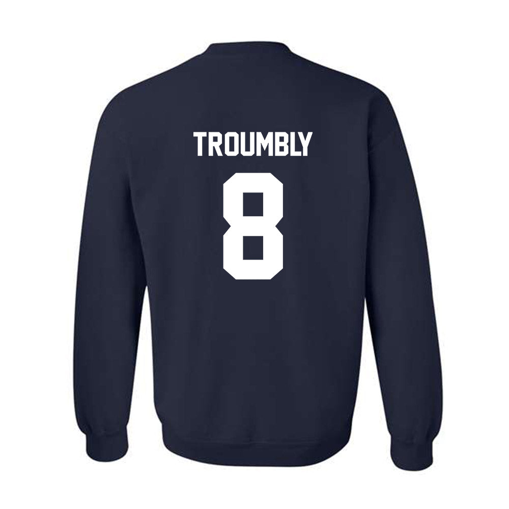 AU - NCAA Men's Ice Hockey : Ben Troumbly - Classic Fashion Shersey Crewneck Sweatshirt-1