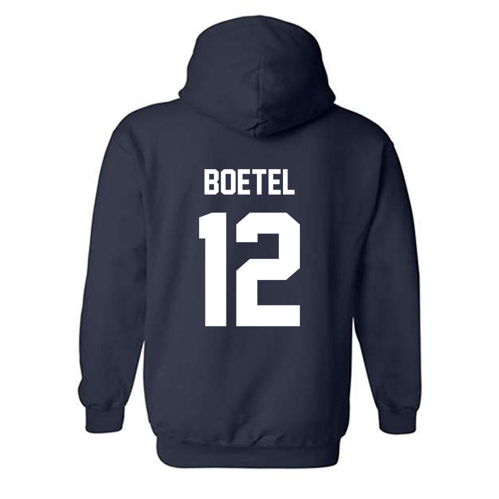AU - NCAA Football : Lincoln Boetel - Classic Fashion Shersey Hooded Sweatshirt