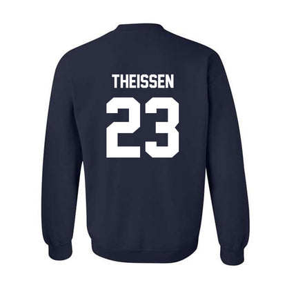 AU - NCAA Men's Ice Hockey : Carter Theissen - Classic Fashion Shersey Crewneck Sweatshirt-1