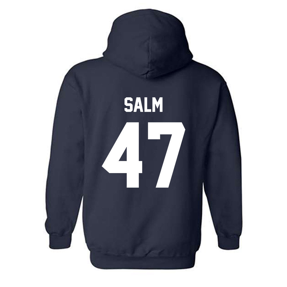 AU - NCAA Football : Brock Salm - Classic Fashion Shersey Hooded Sweatshirt-1