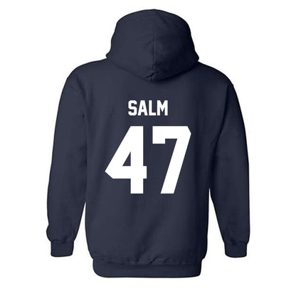 AU - NCAA Football : Brock Salm - Classic Fashion Shersey Hooded Sweatshirt-1