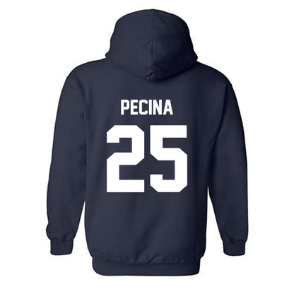 AU - NCAA Football : Jake Pecina - Classic Fashion Shersey Hooded Sweatshirt