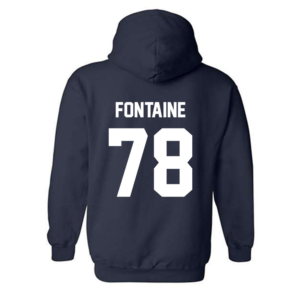 AU - NCAA Football : Parker Fontaine - Classic Fashion Shersey Hooded Sweatshirt-1