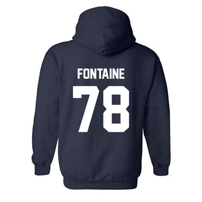 AU - NCAA Football : Parker Fontaine - Classic Fashion Shersey Hooded Sweatshirt-1