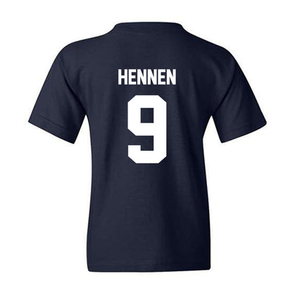 AU - NCAA Men's Ice Hockey : Hayden Hennen - Classic Fashion Shersey Youth T-Shirt-1