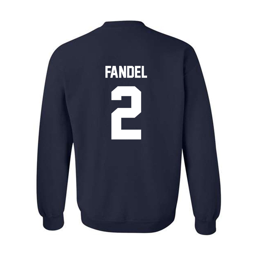AU - NCAA Men's Ice Hockey : Landon Fandel - Classic Fashion Shersey Crewneck Sweatshirt-1