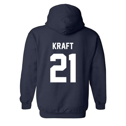 AU - NCAA Men's Basketball : Conner Kraft - Classic Fashion Shersey Hooded Sweatshirt