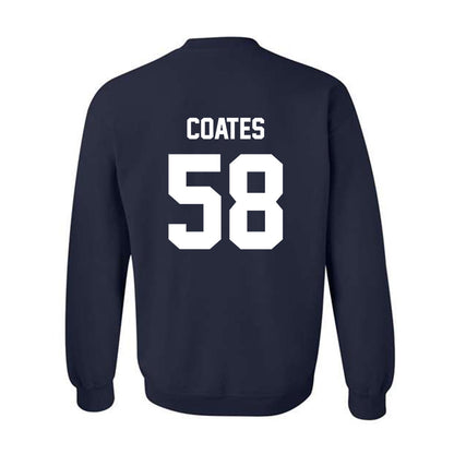 AU - NCAA Football : Wes Coates - Classic Fashion Shersey Crewneck Sweatshirt-1