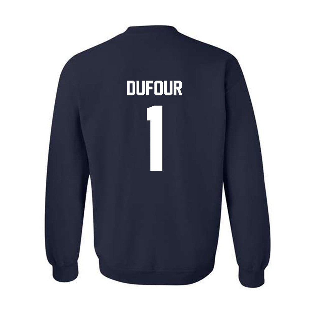 AU - NCAA Women's Tennis : Nicole Dufour - Classic Fashion Shersey Crewneck Sweatshirt-1