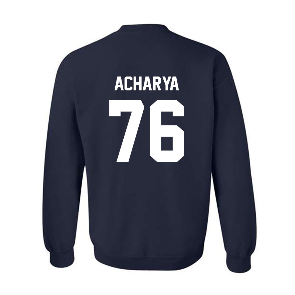 AU - NCAA Football : Shan Acharya - Classic Fashion Shersey Crewneck Sweatshirt