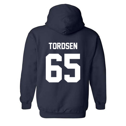 AU - NCAA Football : Sawyer Tordsen - Classic Fashion Shersey Hooded Sweatshirt