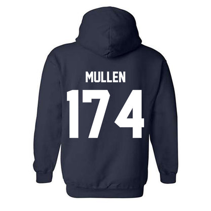 AU - NCAA Wrestling : Gunnar Mullen - Classic Fashion Shersey Hooded Sweatshirt-1