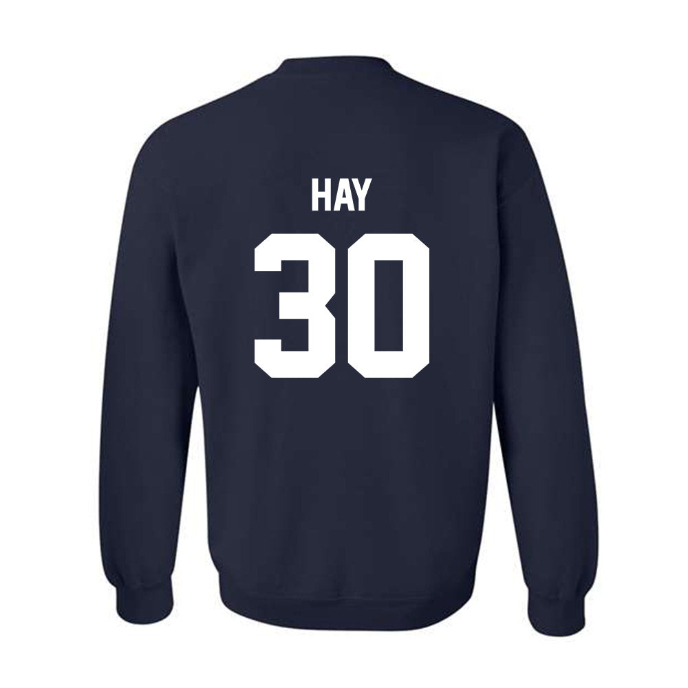 AU - NCAA Men's Ice Hockey : Kolby Hay - Classic Fashion Shersey Crewneck Sweatshirt-1