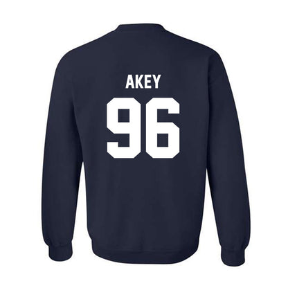 AU - NCAA Football : Connor Akey - Classic Fashion Shersey Crewneck Sweatshirt-1
