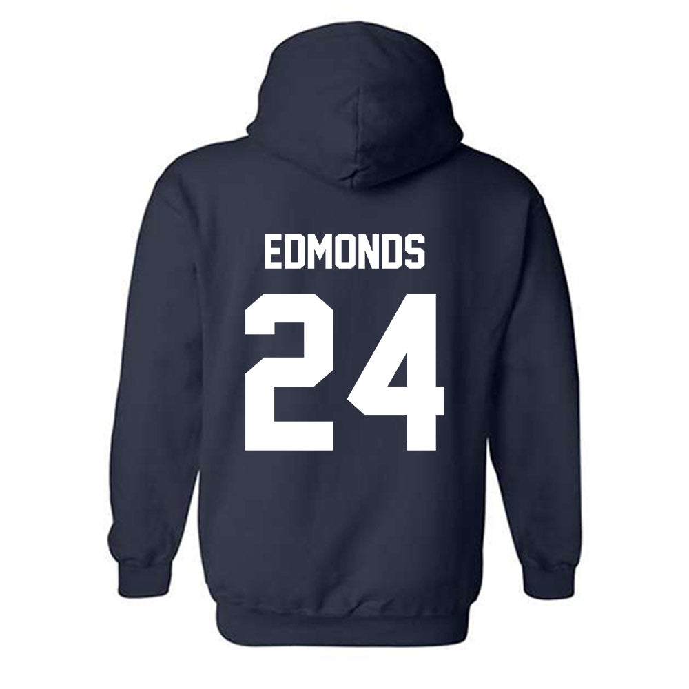 AU - NCAA Women's Basketball : Kristin Edmonds - Classic Fashion Shersey Hooded Sweatshirt-1