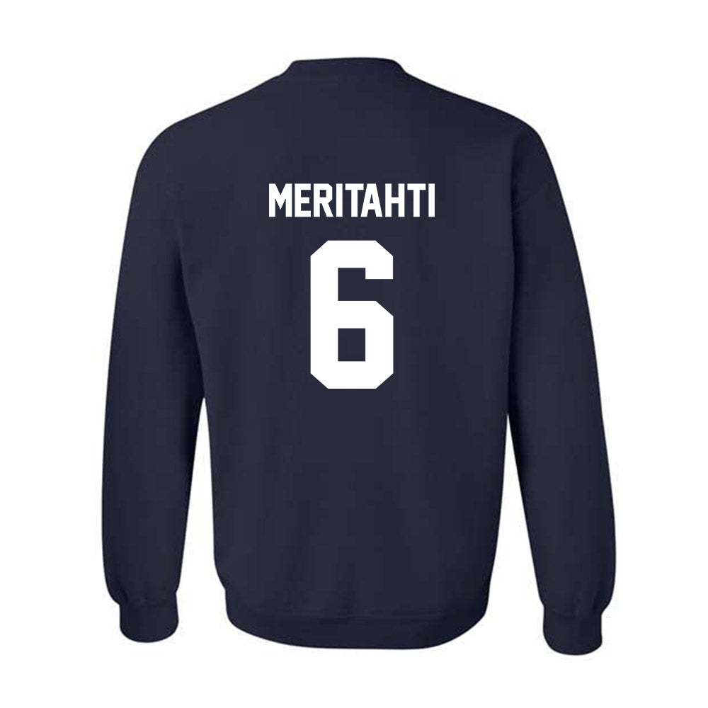 AU - NCAA Men's Ice Hockey : Samo Meritahti - Classic Fashion Shersey Crewneck Sweatshirt-1