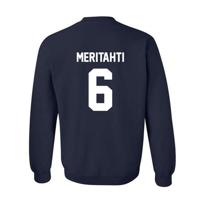 AU - NCAA Men's Ice Hockey : Samo Meritahti - Classic Fashion Shersey Crewneck Sweatshirt-1
