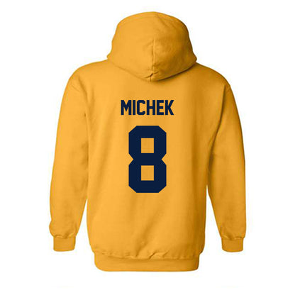 AU - NCAA Baseball : Ashton Michek - Classic Fashion Shersey Hooded Sweatshirt