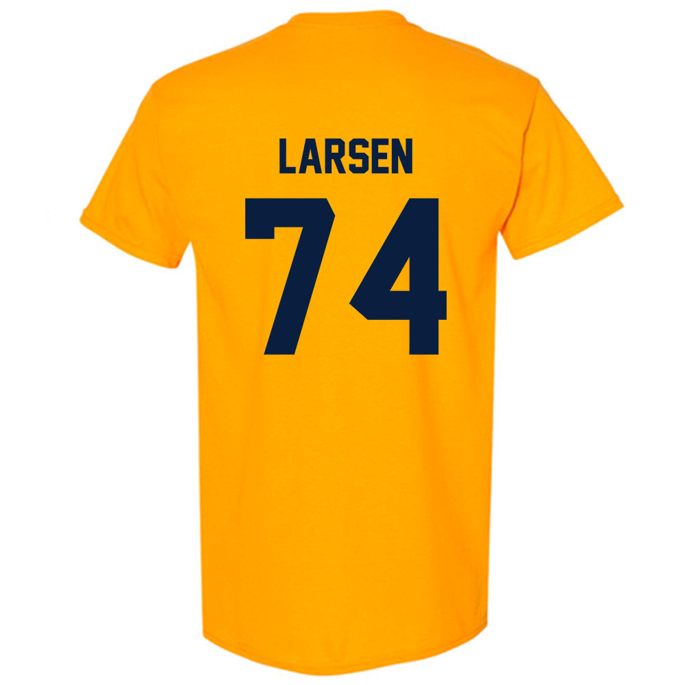 AU - NCAA Football : Josh Larsen - Classic Fashion Shersey T-Shirt-1
