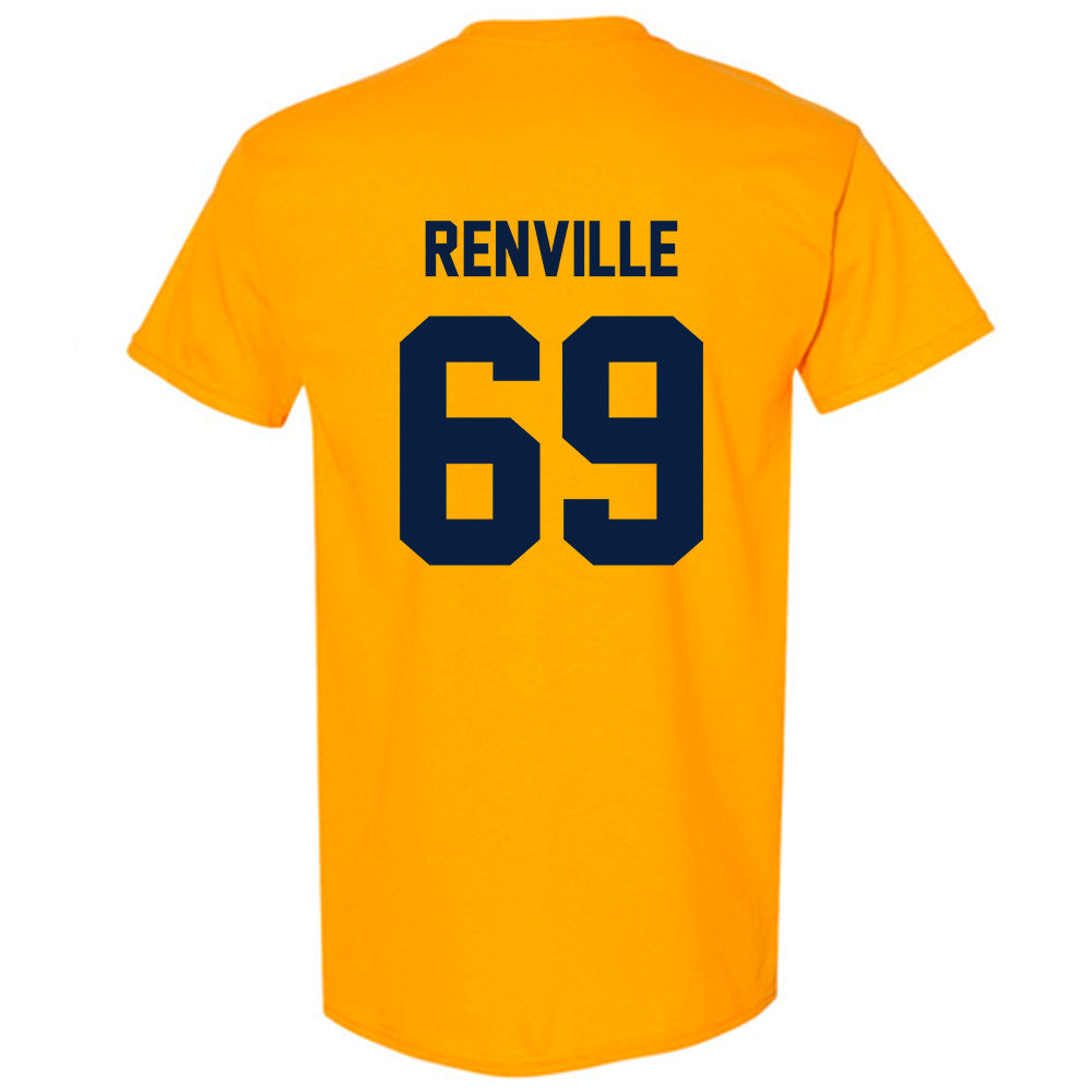 AU - NCAA Football : Elliott Renville - Classic Fashion Shersey T-Shirt-1