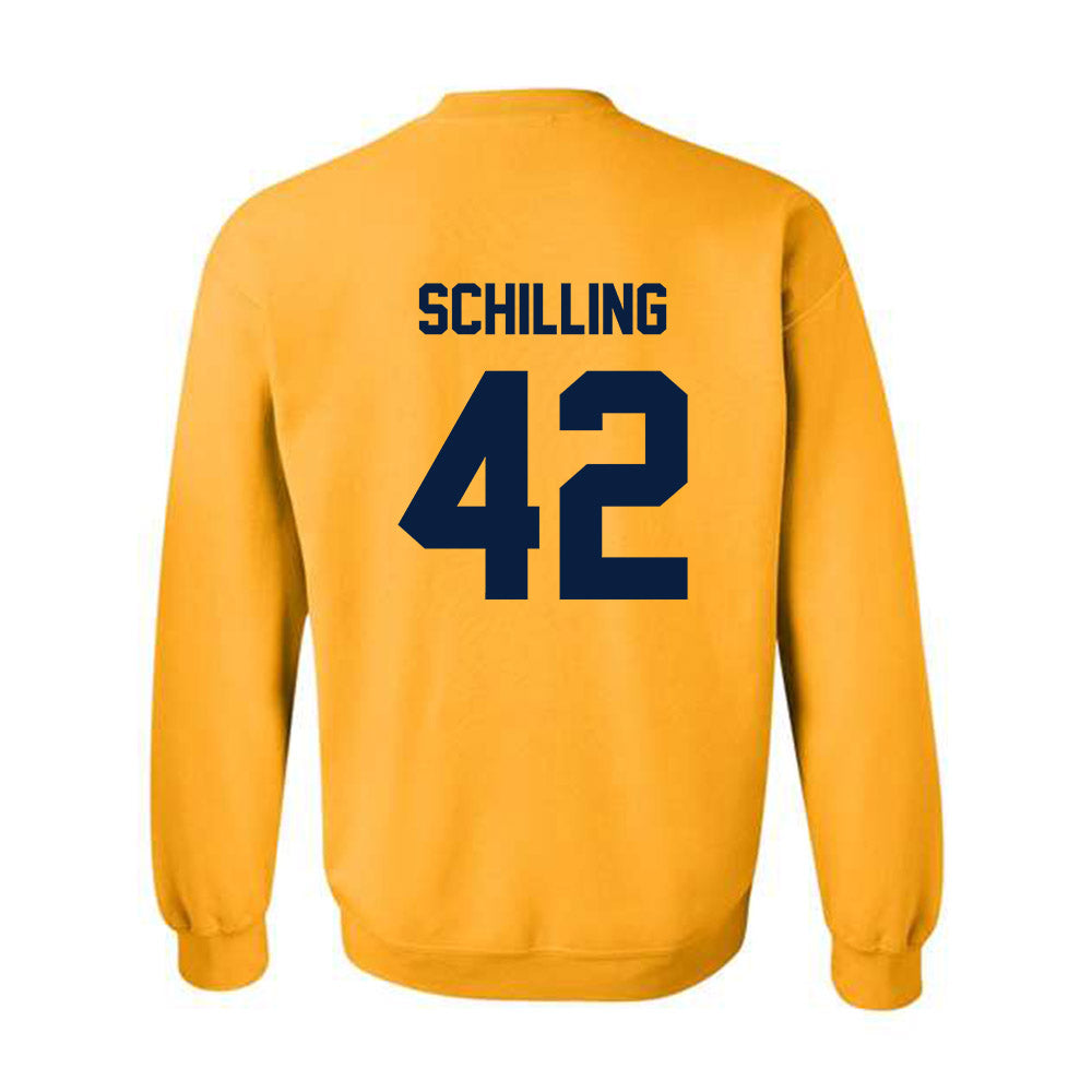 AU - NCAA Baseball : Cory Schilling - Classic Fashion Shersey Crewneck Sweatshirt