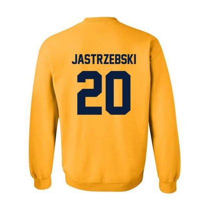 AU - NCAA Men's Ice Hockey : Jacob Jastrzebski - Classic Fashion Shersey Crewneck Sweatshirt-1