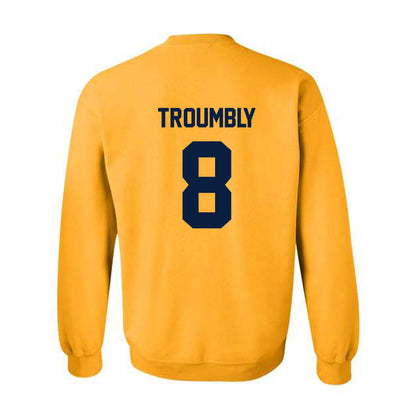 AU - NCAA Men's Ice Hockey : Ben Troumbly - Classic Fashion Shersey Crewneck Sweatshirt-1