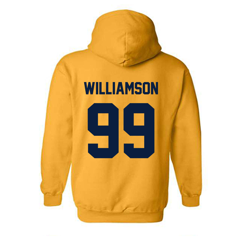 AU - NCAA Football : Khadin Williamson - Classic Fashion Shersey Hooded Sweatshirt-1