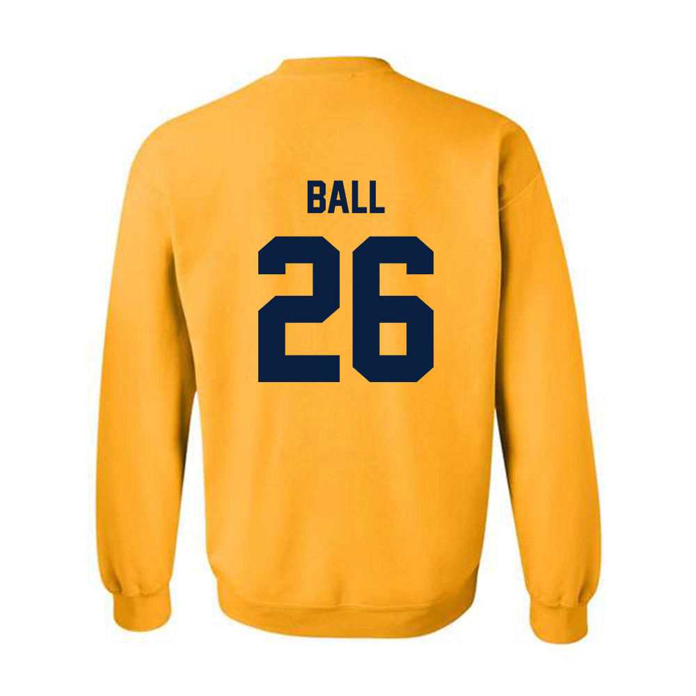 AU - NCAA Baseball : Andrew Ball - Classic Fashion Shersey Crewneck Sweatshirt-1