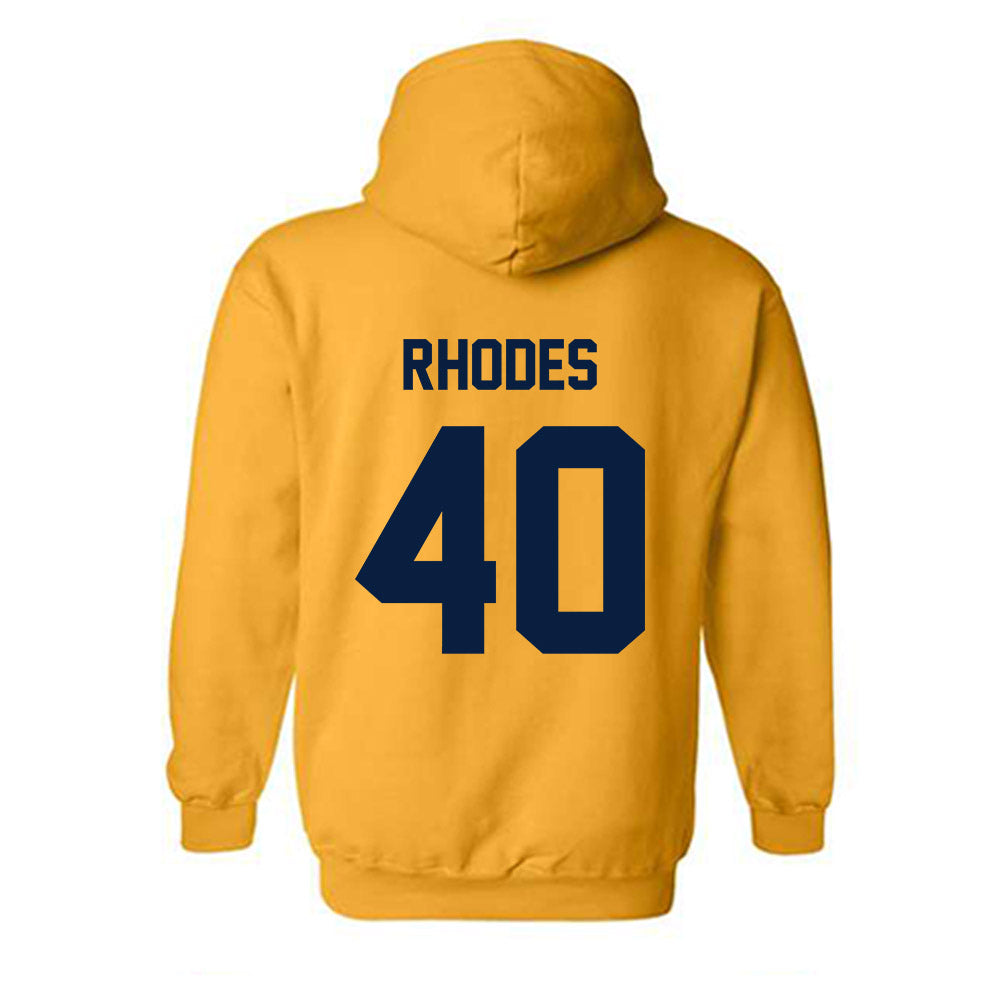 AU - NCAA Football : Ayden Rhodes - Classic Fashion Shersey Hooded Sweatshirt-1