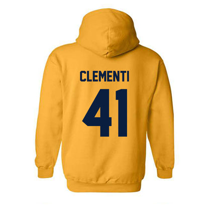 AU - NCAA Baseball : Ryan Clementi - Classic Fashion Shersey Hooded Sweatshirt