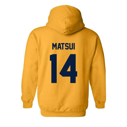 AU - NCAA Men's Ice Hockey : Payton Matsui - Classic Fashion Shersey Hooded Sweatshirt-1