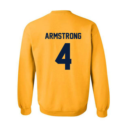 AU - NCAA Men's Basketball : Cj Armstrong - Classic Fashion Shersey Crewneck Sweatshirt-1