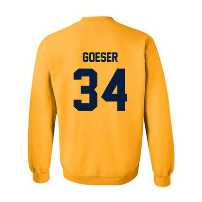 AU - NCAA Baseball : Cole Goeser - Classic Fashion Shersey Crewneck Sweatshirt