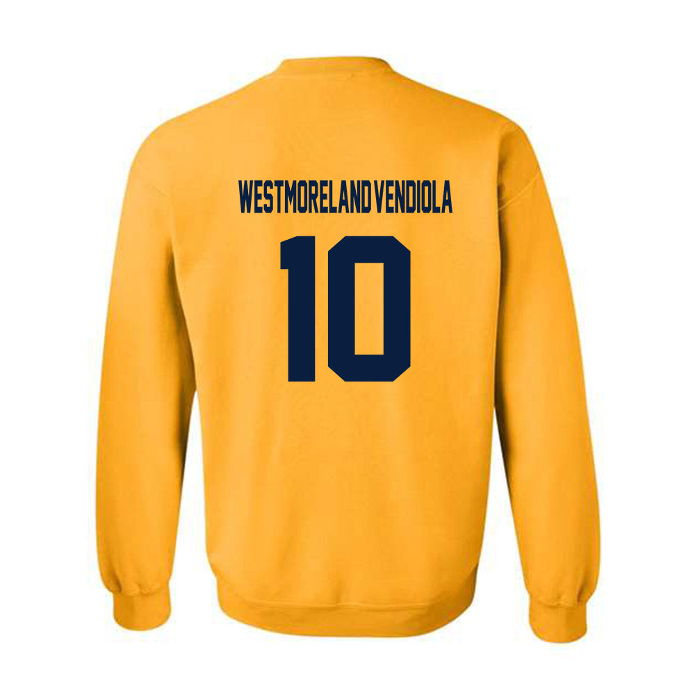 AU - NCAA Men's Basketball : Amari Westmoreland-Vendiola - Classic Fashion Shersey Crewneck Sweatshirt-1