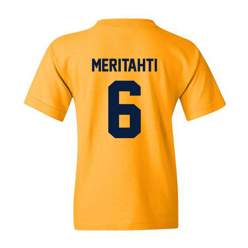 AU - NCAA Men's Ice Hockey : Samo Meritahti - Classic Fashion Shersey Youth T-Shirt-1