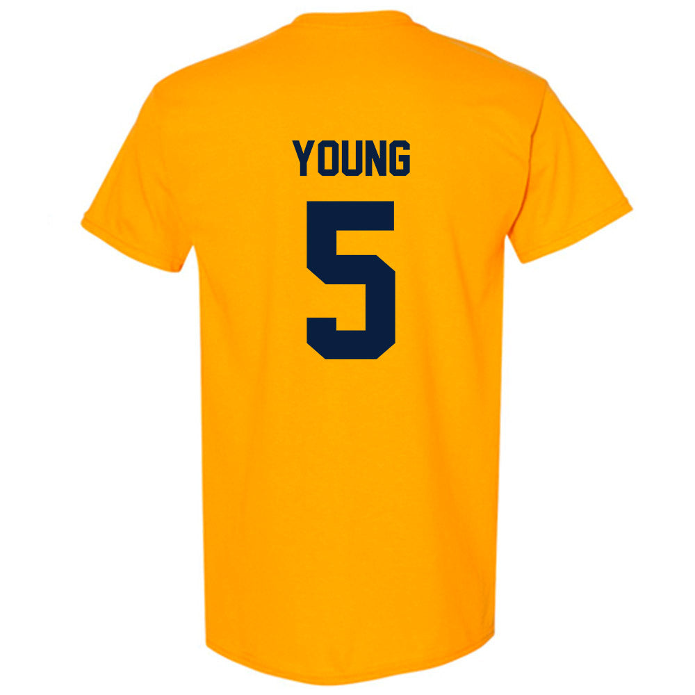 AU - NCAA Men's Ice Hockey : Easton Young - Classic Fashion Shersey T-Shirt-1