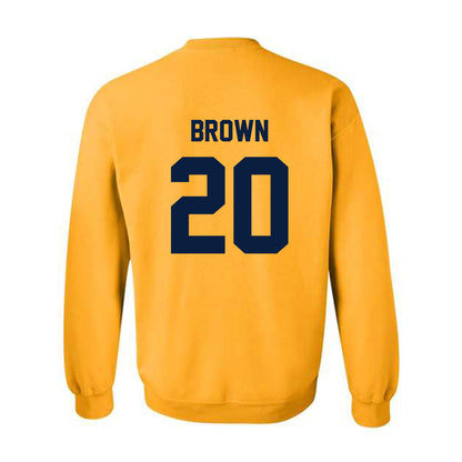 AU - NCAA Football : Dante Brown - Classic Fashion Shersey Crewneck Sweatshirt-1
