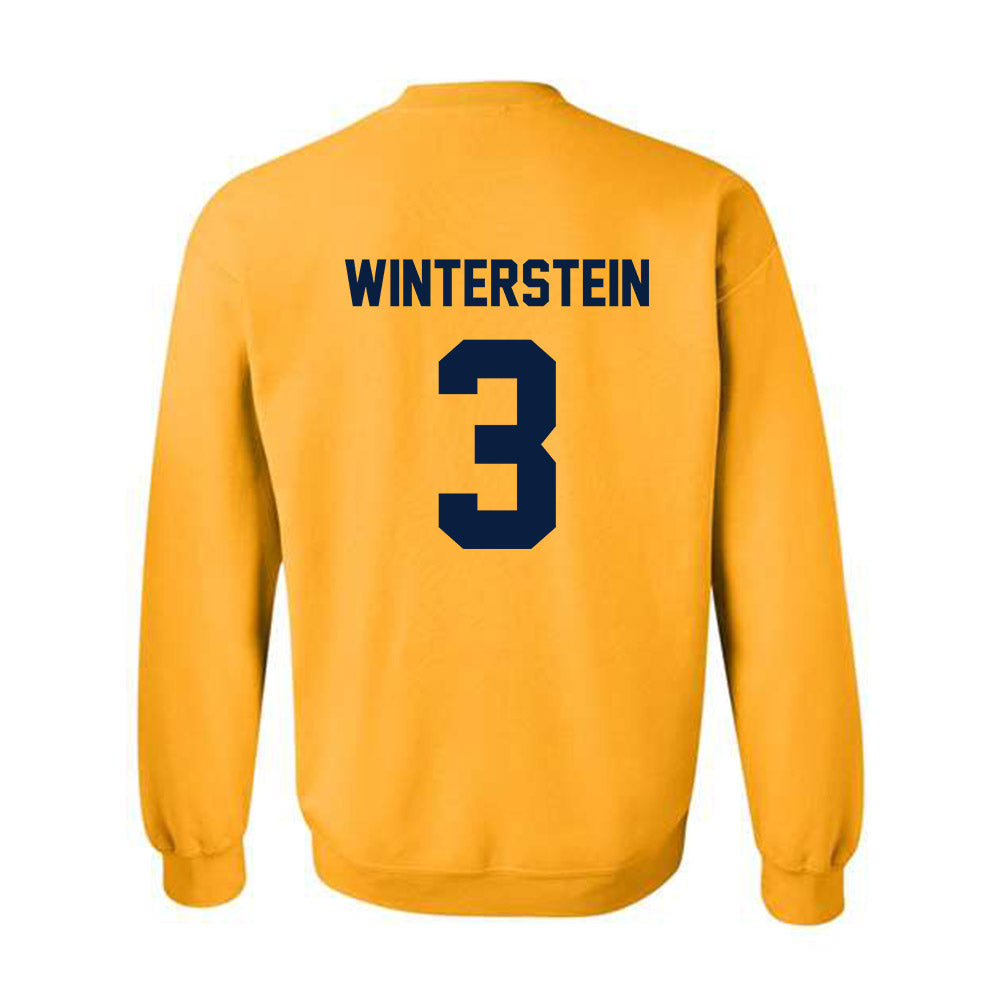 AU - NCAA Baseball : Trevor Winterstein - Classic Fashion Shersey Crewneck Sweatshirt