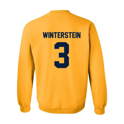 AU - NCAA Baseball : Trevor Winterstein - Classic Fashion Shersey Crewneck Sweatshirt