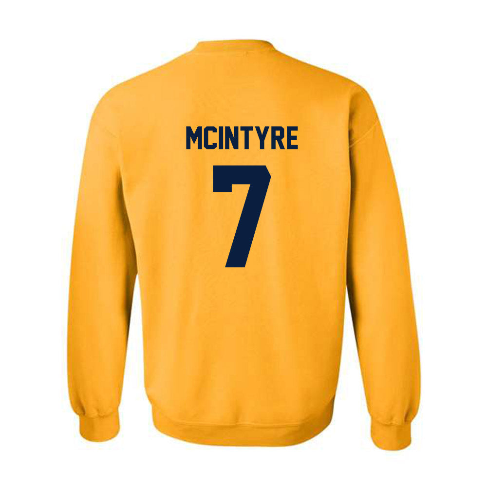 AU - NCAA Men's Ice Hockey : Evan Mcintyre - Classic Fashion Shersey Crewneck Sweatshirt