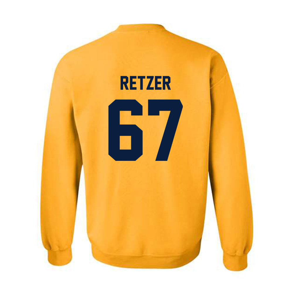 AU - NCAA Football : Ryan Retzer - Classic Fashion Shersey Crewneck Sweatshirt-1